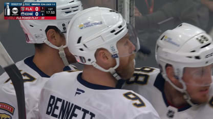 FLA at EDM: Bennett quick strike on power play