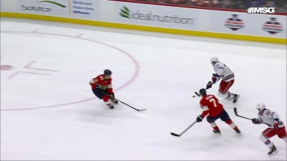 NYR@FLA: Brodzinski scores goal against Sergei Bobrovsky