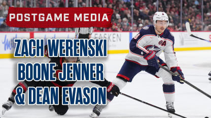 Postgame media with Dean Evason, Z and Boone (03/29/25)
