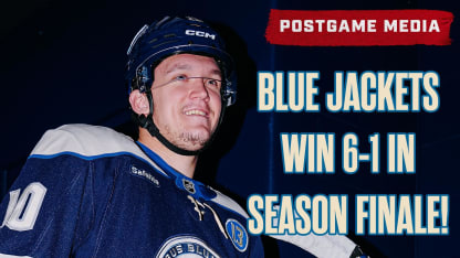 Blue Jackets Win Season Finale, 6-1 in Front of A SOLD OUT Nationwide Arena 💥💥💥 | Postgame Media