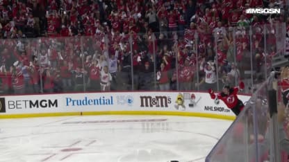 Simon Nemec with a Goal vs. Carolina Hurricanes