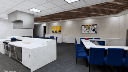 Bridgestone Arena Offseason Renovations Include Improvements to Preds Players' Lounge, Training Areas - 2025_06_02