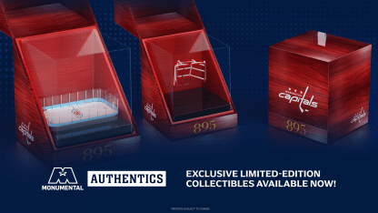 Washington Capitals Debut Four Collectible Pieces Surrounding Alex Ovechkin’s 895th Career Goal
