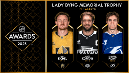 O Lady Byng Trophy se uchází Eichel Kopitar Point