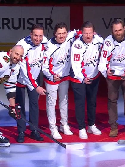 ALLCAPS Stanley Cup Era Night Pregame Ceremony